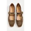 imageSam Edelman Womens Michaela Stud Mary Jane FlatDark Silver Sage