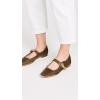 imageSam Edelman Womens Michaela Stud Mary Jane FlatDark Silver Sage