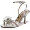 imageSam Edelman Womens Joanna Heeled SandalSoft Silver
