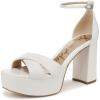 imageSam Edelman Womens Jullian PlatformBright White