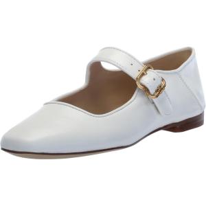 imageSam Edelman Womens Michaela Stud Mary Jane FlatBright White Leather