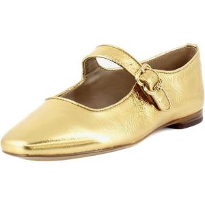 imageSam Edelman Womens Michaela Stud Mary Jane FlatMedallion Gold