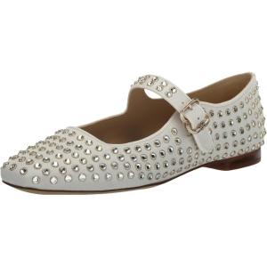 imageSam Edelman Womens Michaela Stud Mary Jane FlatModern Ivory Gem