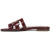 imageSam Edelman Womens Bay Flat SandalFrench Merlot