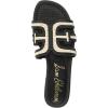imageSam Edelman Womens Bay Flat SandalLinenBlack Multi