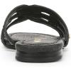 imageSam Edelman Womens Bay Flat SandalLinenBlack Multi