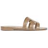 imageSam Edelman Womens Bay Jelly Flat SandalAmber Gold