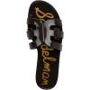 imageSam Edelman Womens Bay Jelly Flat SandalCafe Noir
