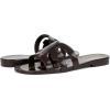 imageSam Edelman Womens Bay Jelly Flat SandalCafe Noir