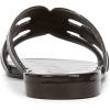 imageSam Edelman Womens Bay Jelly Flat SandalCafe Noir