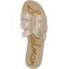 imageSam Edelman Womens Bay Jelly Flat SandalClearSand