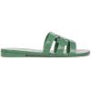 imageSam Edelman Womens Bay Jelly Flat SandalGreen Garden