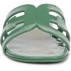 imageSam Edelman Womens Bay Jelly Flat SandalGreen Garden