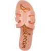 imageSam Edelman Womens Bay Jelly Flat SandalPink Rosette