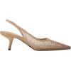 imageSam Edelman Womens Bianka Feather PumpBeechwood Glitz Mesh