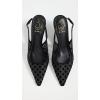 imageSam Edelman Womens Bianka Feather PumpBlack Polka Dot Mesh