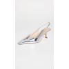 imageSam Edelman Womens Bianka Feather PumpSoft Silver