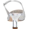 imageSam Edelman Womens Bianka Feather PumpSoft Silver Mesh