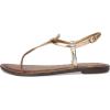 imageSam Edelman Womens Gigi Flat SandalGold QuartzAmber Go