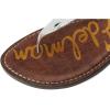 imageSam Edelman Womens Gigi Flat SandalSoft Silver
