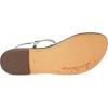 imageSam Edelman Womens Gigi Flat SandalSoft Silver