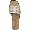 imageSam Edelman Womens Irina Flat SandalBright WhiteBleached Beechwoo