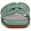 imageSam Edelman Womens Irina Flat SandalGreen Garden