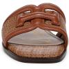 imageSam Edelman Womens Irina Flat SandalRich CognacCuoio