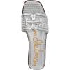 imageSam Edelman Womens Irina Flat SandalSilver Raffia