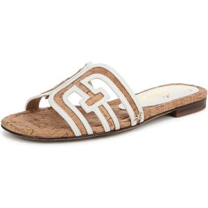 imageSam Edelman Womens Bay Flat SandalNatural Cork Multi