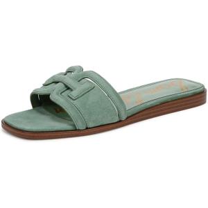 imageSam Edelman Womens Irina Flat SandalGreen Garden