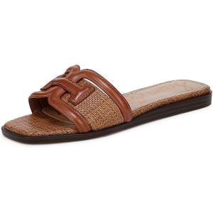 imageSam Edelman Womens Irina Flat SandalRich CognacCuoio