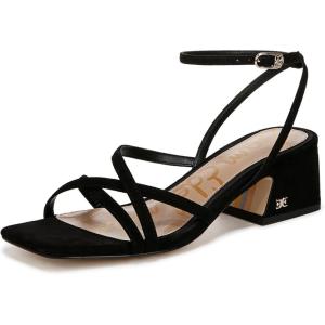 imageSam Edelman Womens Whitley Heeled SandalBlack Suede