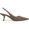 imageSam Edelman Womens Bianka Sling PumpBrown Plaid Multi
