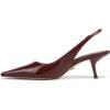 imageSam Edelman Womens Bianka Sling PumpFrench Merlot Patent