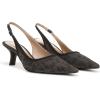 imageSam Edelman Womens Bianka Sling PumpGilded Brown Leopard Glitz