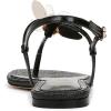 imageSam Edelman Womens Eden Flat SandalBlack Patent