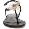 imageSam Edelman Womens Eden Flat SandalBlack Patent