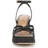 imageSam Edelman Womens Reese Heeled SandalBlack Leather