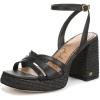 imageSam Edelman Womens Reese Heeled SandalBlack Leather