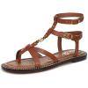 imageSam Edelman Womens Teeni Flat SandalRich Cognac