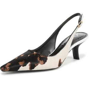 imageSam Edelman Womens Bianka Sling PumpBrown Cow Multi