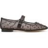 imageSam Edelman Womens Michaela Mary Jane FlatCaf Noir Glitz Mesh