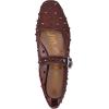 imageSam Edelman Womens Michaela Mary Jane FlatFrench Merlot Glitz Mesh