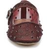 imageSam Edelman Womens Michaela Mary Jane FlatFrench Merlot Glitz Mesh