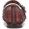 imageSam Edelman Womens Michaela Mary Jane FlatFrench Merlot Glitz Mesh