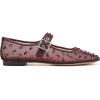 imageSam Edelman Womens Michaela Mary Jane FlatFrench Merlot Glitz Mesh