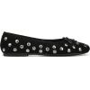 imageSam Edelman Womens Alie Ballet FlatBlack Suede Stud
