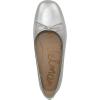 imageSam Edelman Womens Alie Ballet FlatSoft Silver