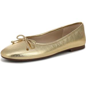 imageSam Edelman Womens Alie Ballet FlatAmber Gold